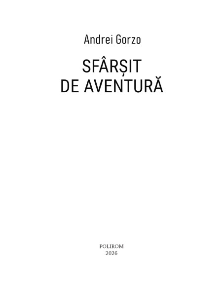 Sfârşit de aventură