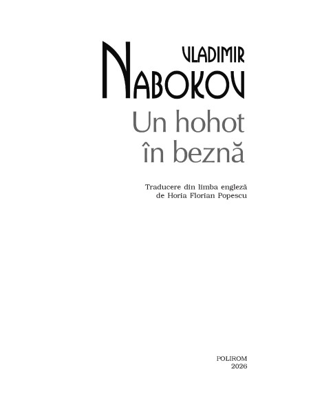 Un hohot în beznă