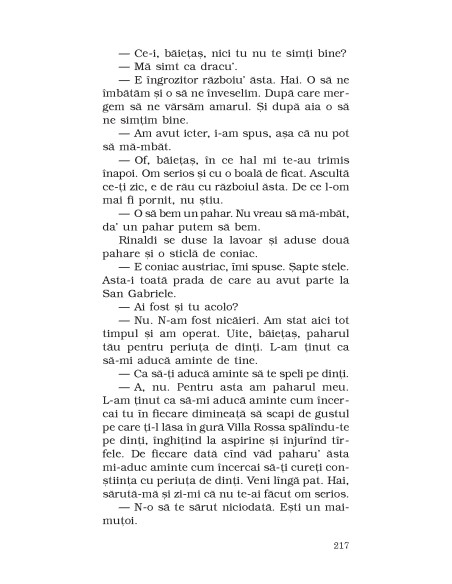 Pachet promoţional Hemingway