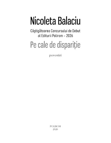 Pe cale de dispariţie