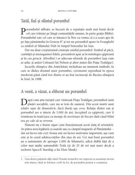 Restul e istorie