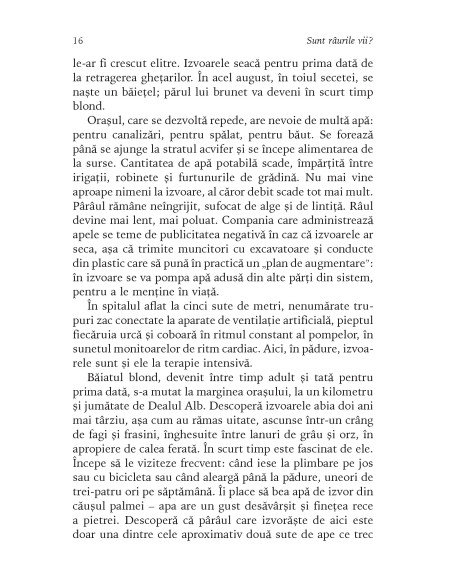 Sunt râurile vii?