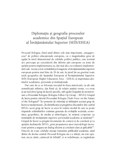 Diplomaţia academică europeană