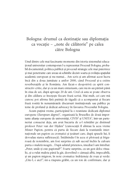 Diplomaţia academică europeană