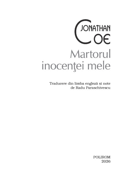 Martorul inocenţei mele