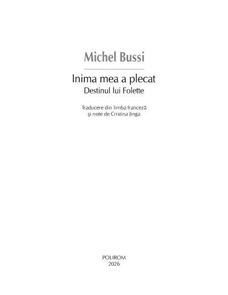 Inima mea a plecat