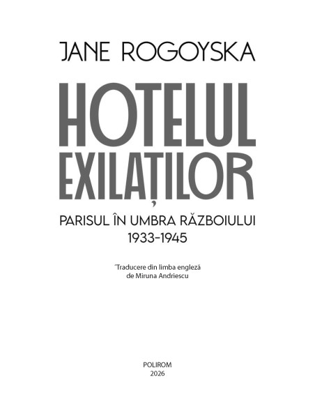 Hotelul exilaţilor