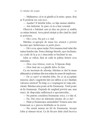 Ce rămâne din noapte
