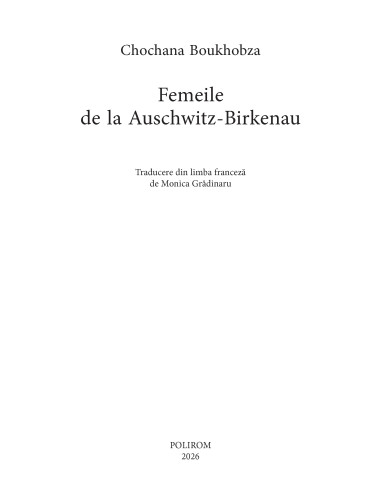 Femeile de la Auschwitz-Birkenau