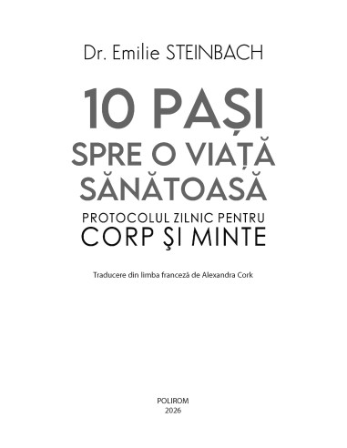 10 paşi spre o viaţă sănătoasă