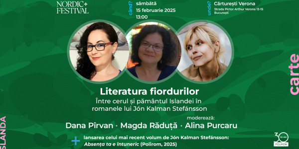 Nordic Festival, București: evenimente organizate în parteneriat cu Editura Polirom