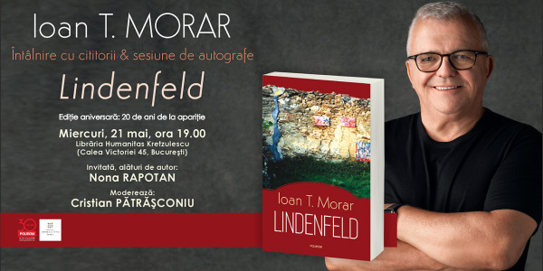Ioan T. Morar, întâlnire cu cititorii: ediție aniversară Lindenfeld, 20 de ani de la apariție