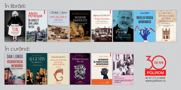 Noutăți de toamnă de la Polirom: cărți de nonficțiune