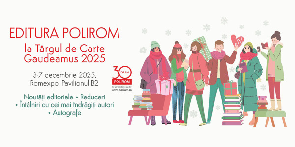 Editura Polirom la Gaudeamus 2025. Programul de evenimente