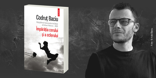 Codruț Baciu își lansează volumul de debut la Oradea și Timișoara