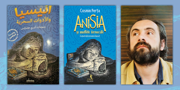 Anisia și uneltele fermecate de Cosmin Perța a apărut în limba arabă