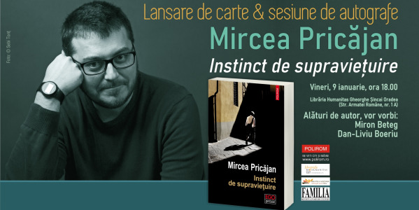 Mircea Pricăjan în dialog cu Miron Beteg și Dan Liviu-Boeriu, despre Instinct de supraviețuire