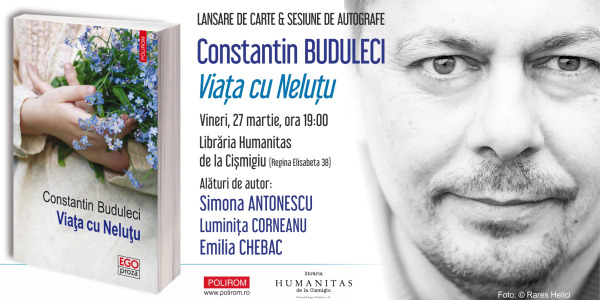 Constantin Buduleci, Viața cu Neluțu. Lansare de carte la Sibiu și București