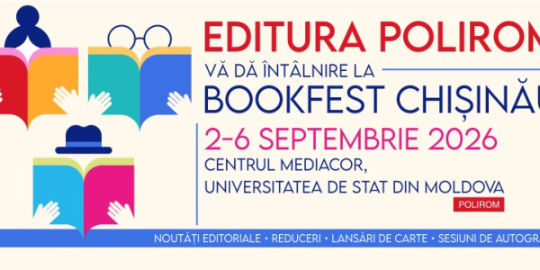 Editura Polirom la Bookfest Chișinău 2026