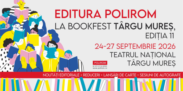 Editura Polirom la Bookfest Târgu Mureș, ediția a XI-a, 2026 