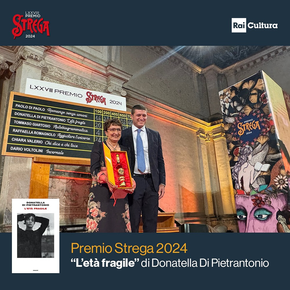 Donatella Di Pietrantonio este laureata prestigiosului Premiu Strega, ediția 2024