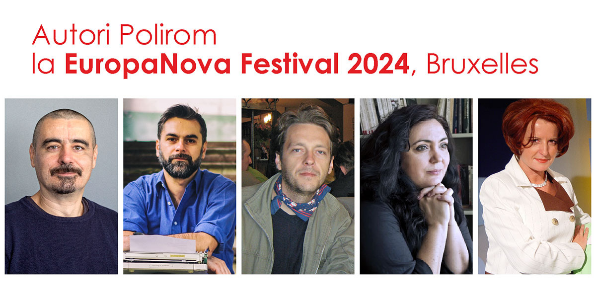 Autori Polirom la EuropaNova Festival 2024, Bruxelles