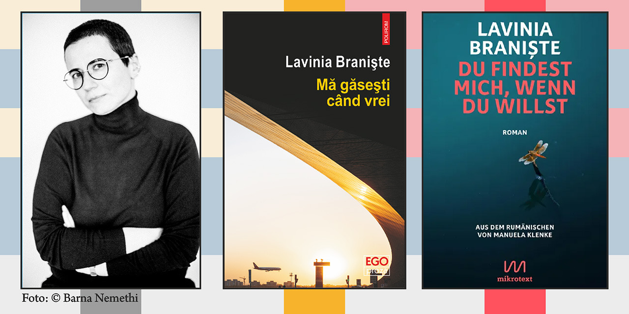 Mă găsești când vrei de Lavinia Braniște a apărut în limba germană