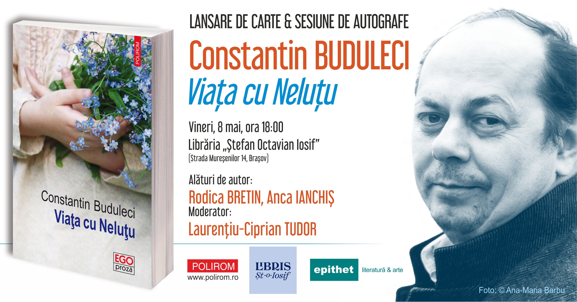 Constantin Buduleci, Viața cu Neluțu: Lansare de carte la Cluj și Brașov