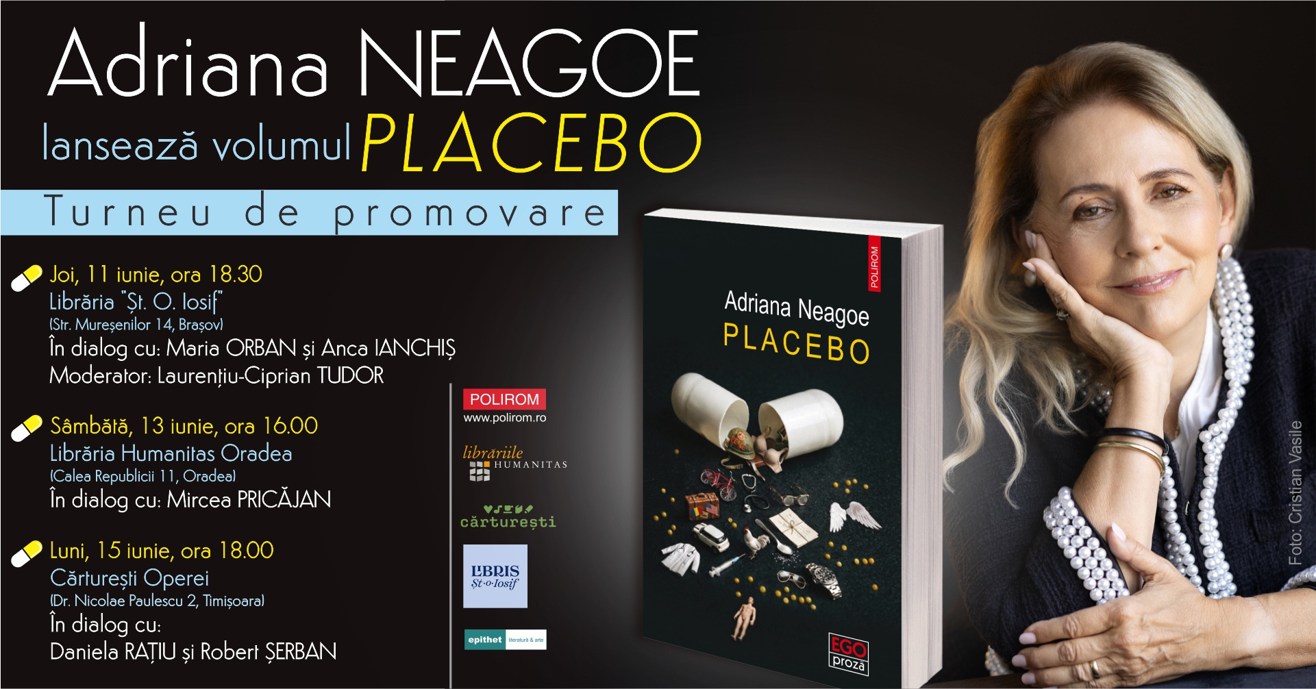 Adriana Neagoe, Placebo : Turneu de promovare 