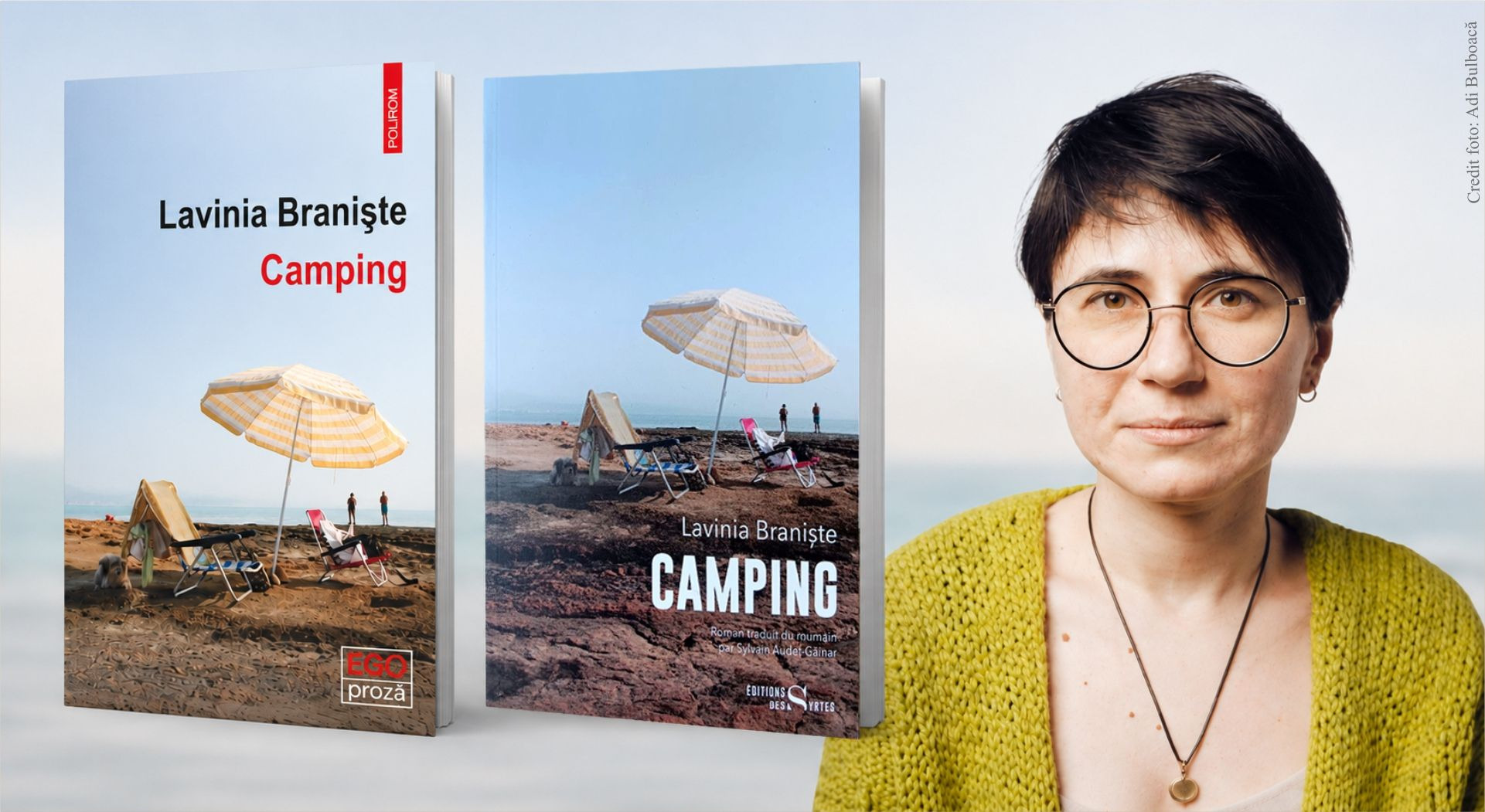 Romanul Camping de Lavinia Braniște apare în limba franceză în această vară